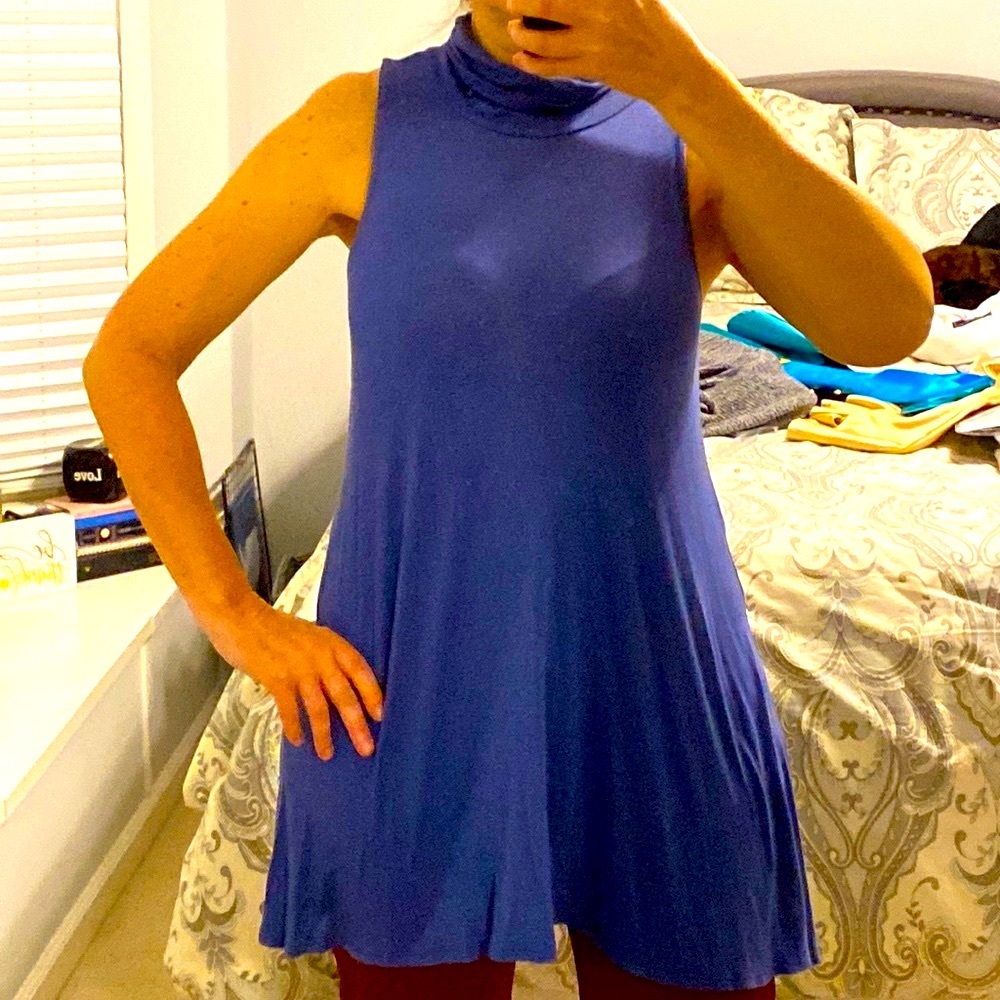 Soft Turtleneck Racer Back Mini or Tunic - Picture 5 of 8